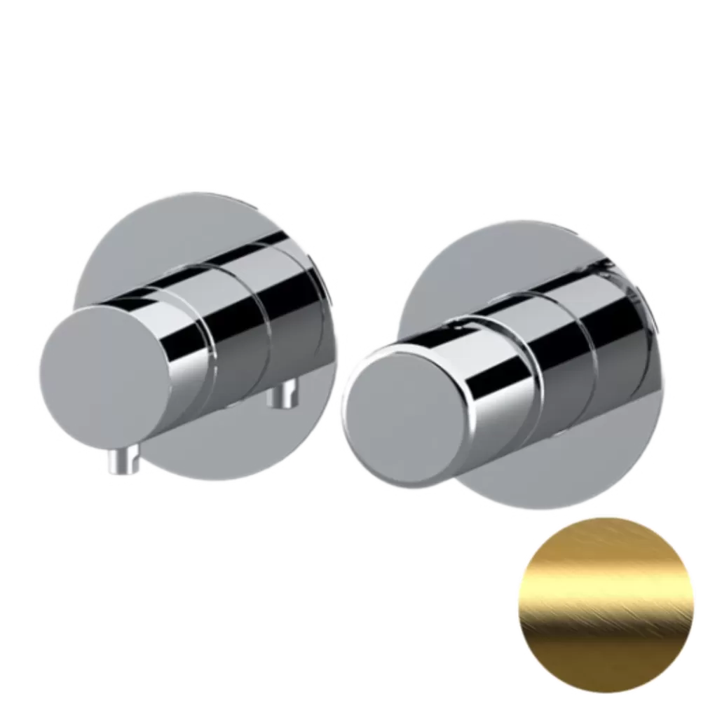 Смеситель для душа Daniel Trilogy TG625DP, золото брашированное