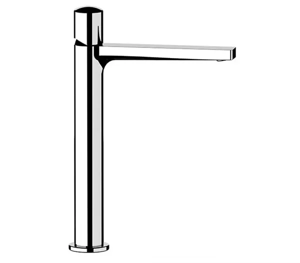 Смеситель для раковины высокий dot no черный матовый remer