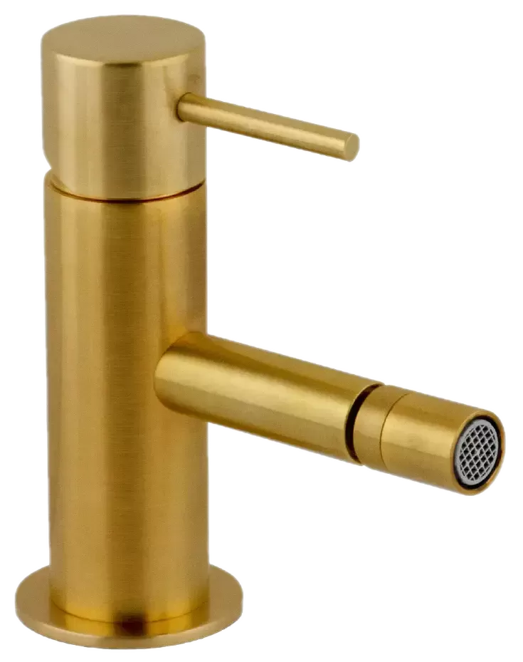 Смеситель для биде x style bg золото брашированное remer