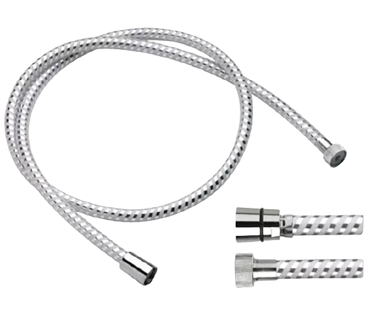 Шланг для душа biflex pvc 150см конусная гайка 150см cr хром remer