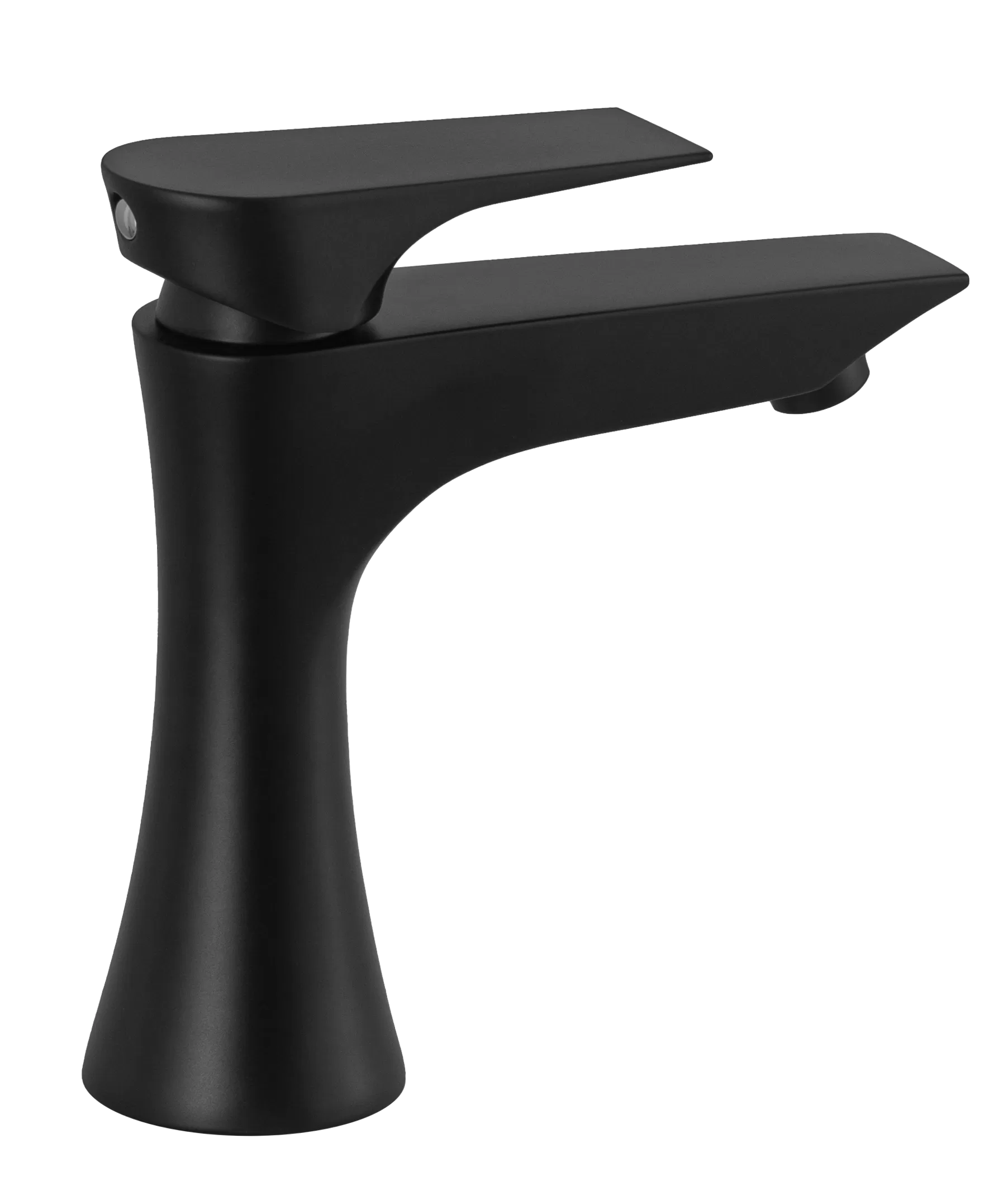 Смеситель для раковины Daniel Diva DV60615, чёрный матовый