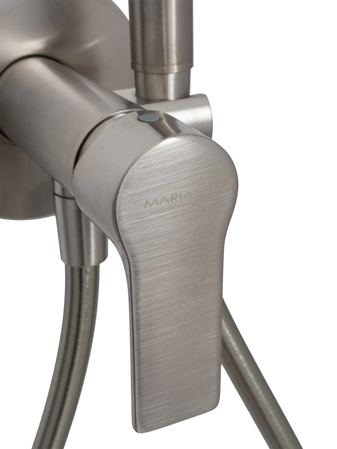 Гигиенический душ со смесителем Mariani Kali B16185KLW, нержавеющая сталь