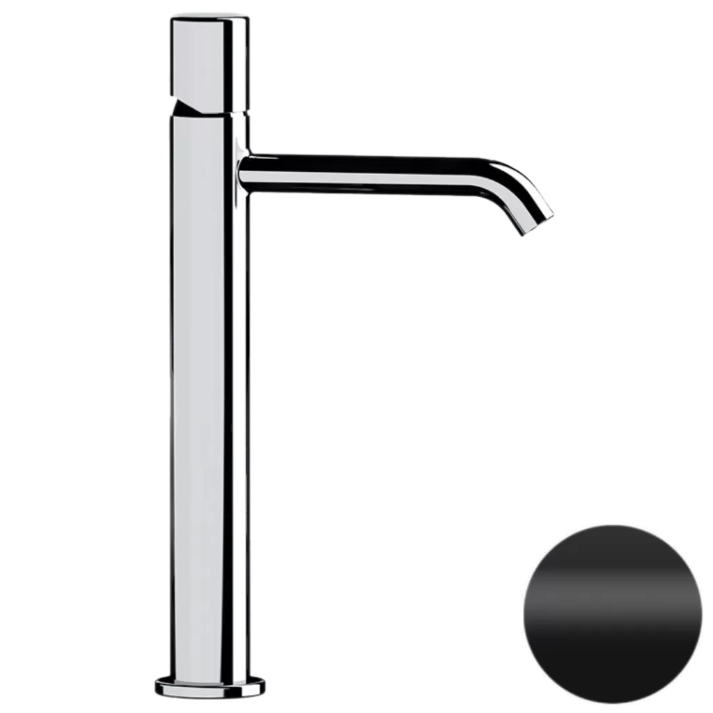 Смеситель для раковины Daniel Trilogy TG607B15, чёрный матовый