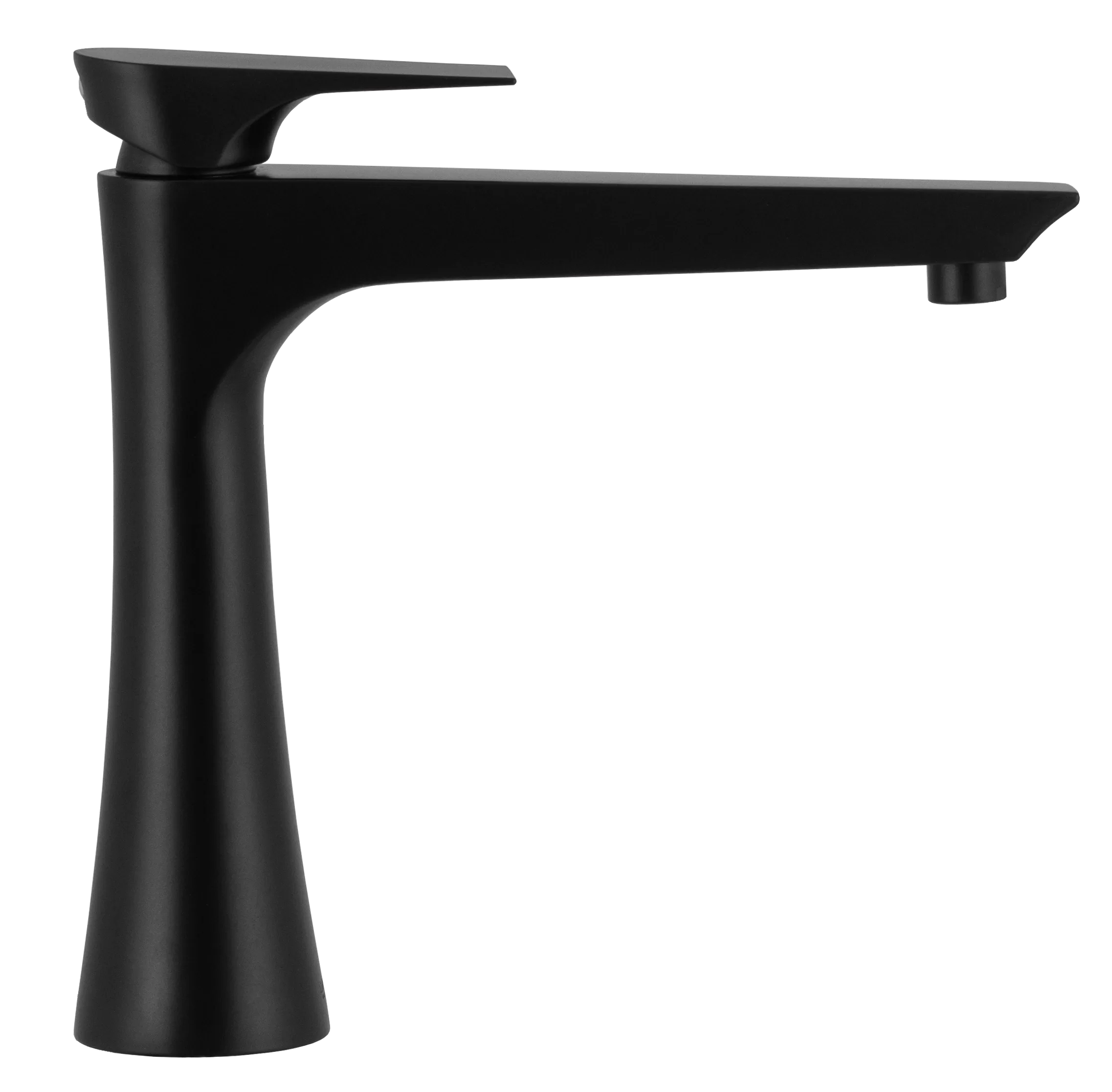 Смеситель для раковины Daniel Diva DV607B15, чёрный матовый