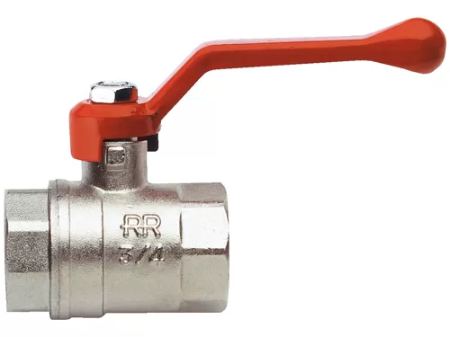 Кран RR 371 ½" шаровой г-г, ручка "рычаг"