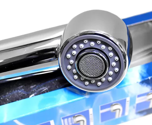 Лейка для кухонного смесителя 2 режима cr хром remer