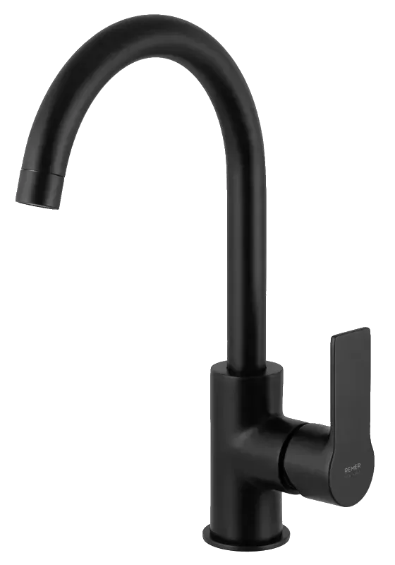 Смеситель для кухни energy no черный матовый remer