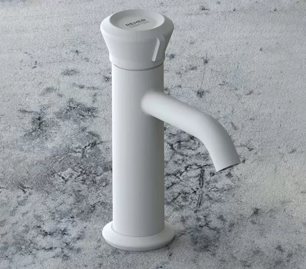 Смеситель для раковины element bo белый матовый remer