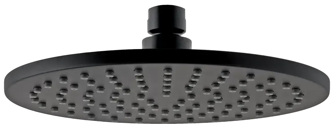 Верхний душ 30см no черный матовый remer