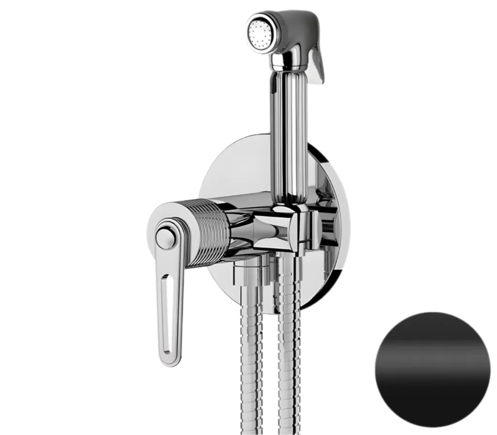 Гигиенический душ Daniel Brooklyn BY645DCZ15, чёрный матовый