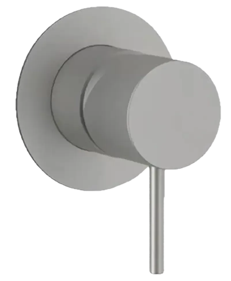 Смеситель для душа на 1 поток скрытый монтаж (скрытая часть в комплекте) x style inox ss нержавеющая сталь remer