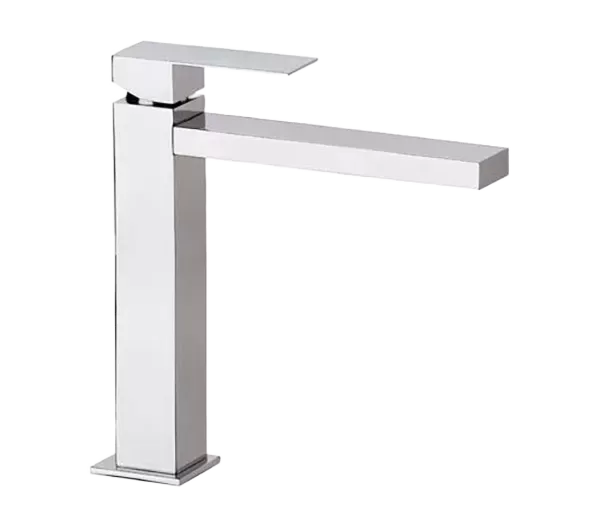 Смеситель для раковины высокий design q design cr хром remer