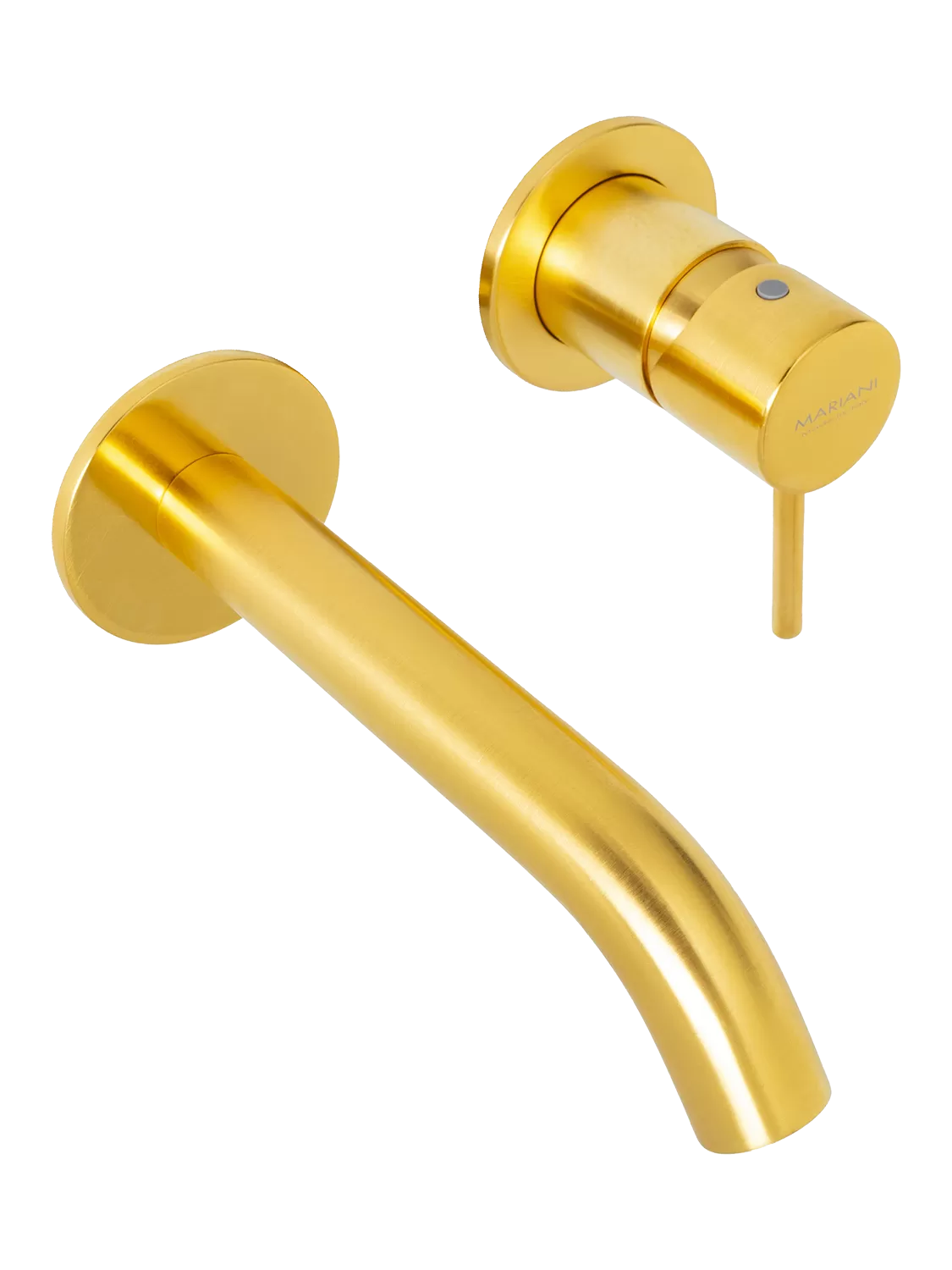 Смеситель для раковины Mariani Next B22565NSP, золото брашированное