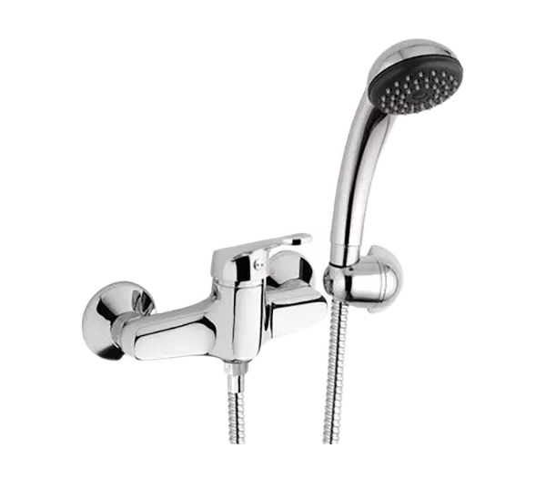 Смеситель для душа с душевым набором remix cr хром remer