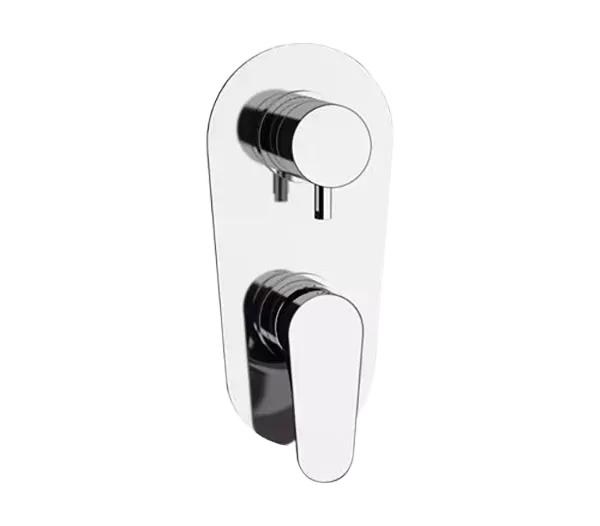 Смеситель для ванны/душа на 2 потока скрытый монтаж (скрытая часть в комплекте) class line cr хром remer