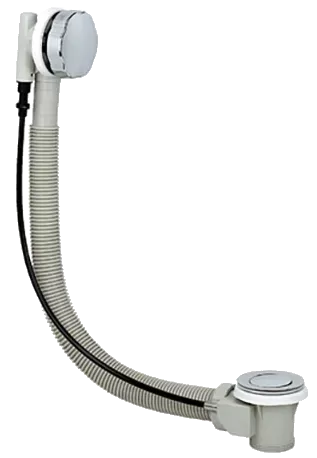 Слив-перелив автомат для ванны без сифона bg золото брашированное remer