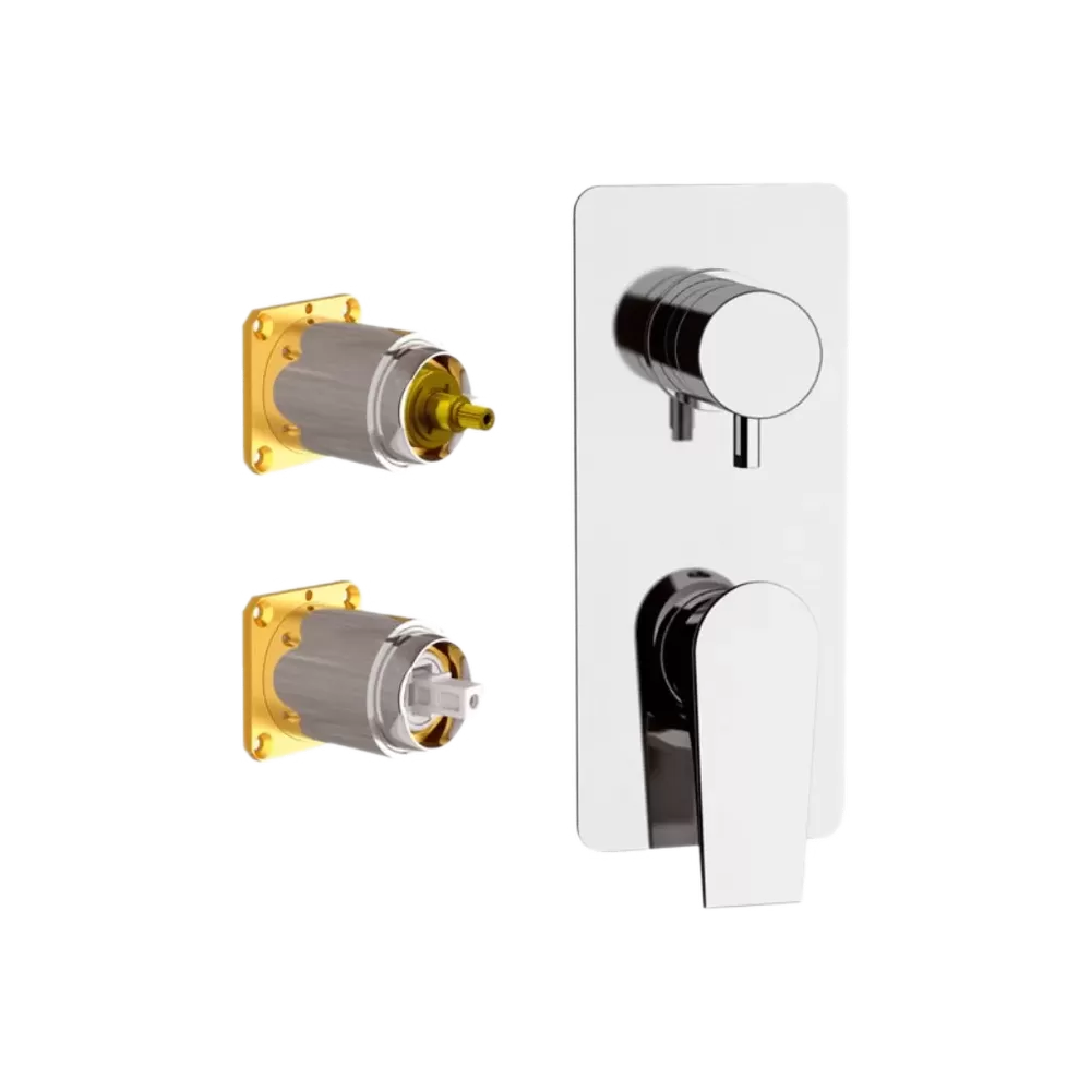 Смеситель для душа Daniel Diva DV612D2KBCR