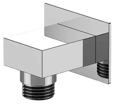Подключение для душевого шланга cr хром remer