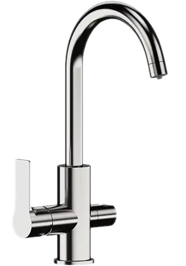 Смеситель для кухни с возможностью подключения фильтра для воды energy cr хром remer