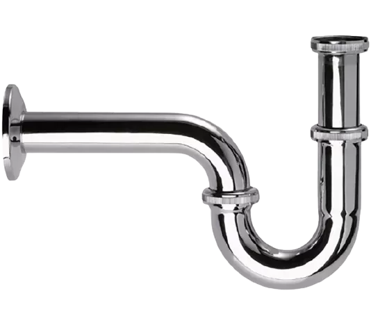 Сифон для раковины латунный 1 1/4" cr хром remer