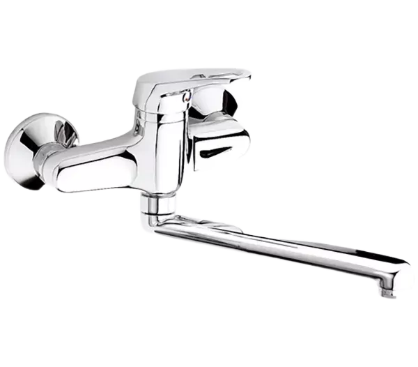 Смеситель для кухни настенный remix cr хром remer