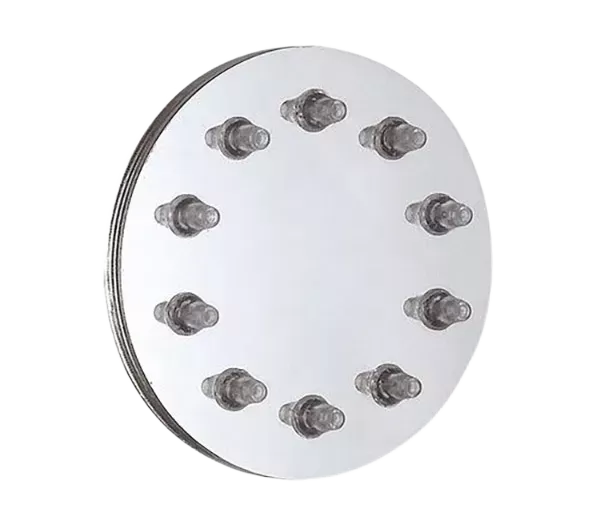 Душевая гидромассажная форсунка скрытый монтаж cr хром remer