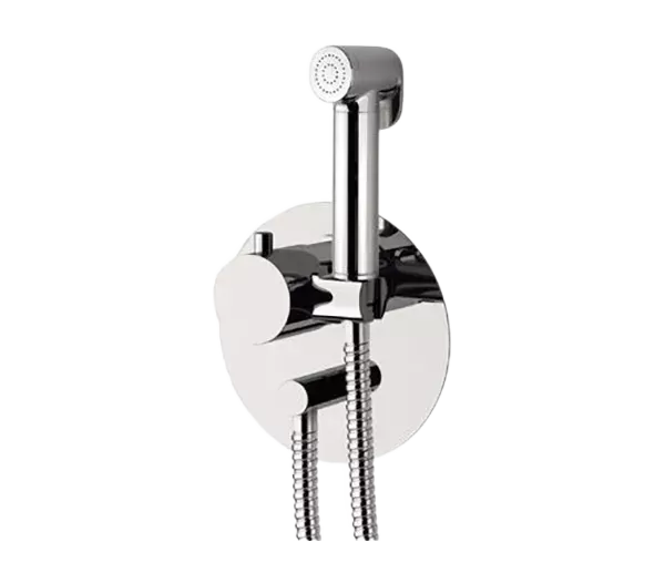 Гигиенический душ с термостатическим смесителем скрытого монтажа (душевой шланг и скрытая часть в комплекте) minimal cr хром remer