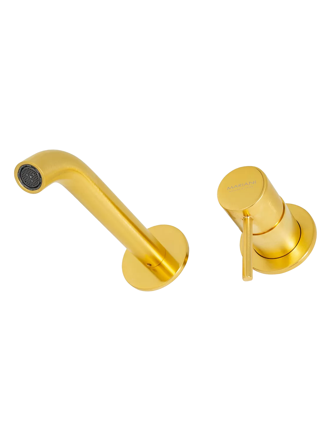 Смеситель для раковины Mariani Next B22565NSP, золото брашированное