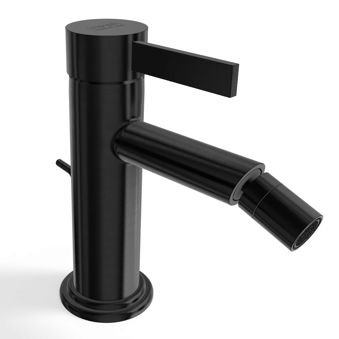 Смеситель для биде Remer Metrica MC20GM, оружейная сталь PVD