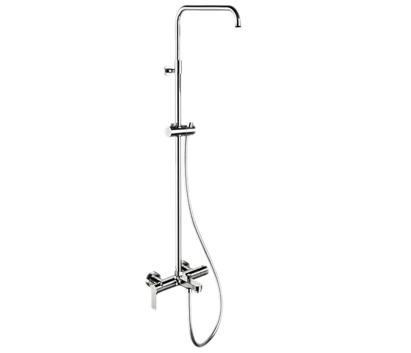 Душевая система для ванны/душа верхний душ и лейка приобретается отдельно energy no черный матовый remer