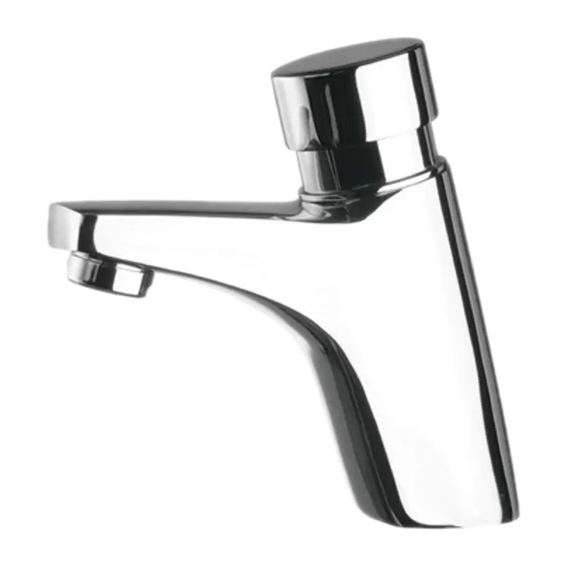 Кран для раковины с таймером без смешивания tempor cr хром remer