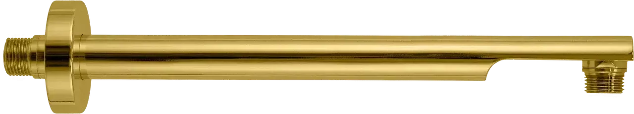 Отвод для душа настенный 40см minimal do золото remer