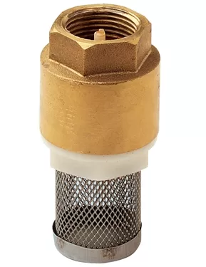 обратный клапан с фильт RR381 3/4" лат.серд.