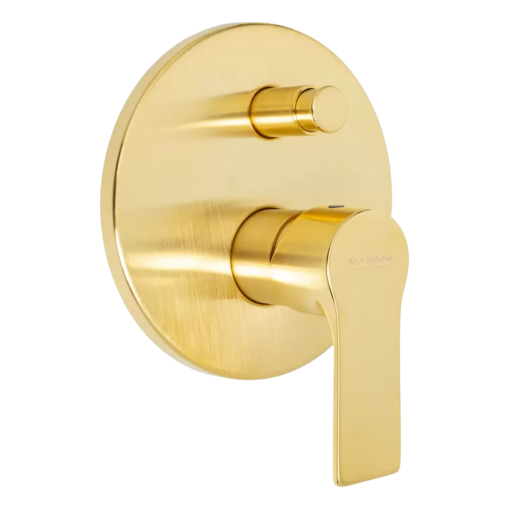 Смеситель для душа Mariani Kali B22173KL, золото брашированное
