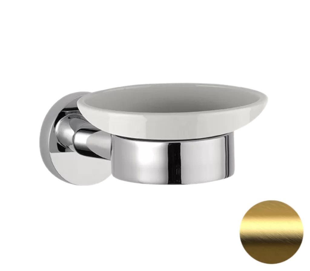 Мыльница REMER Guest GS10BG, золото брашированное (BG), шт