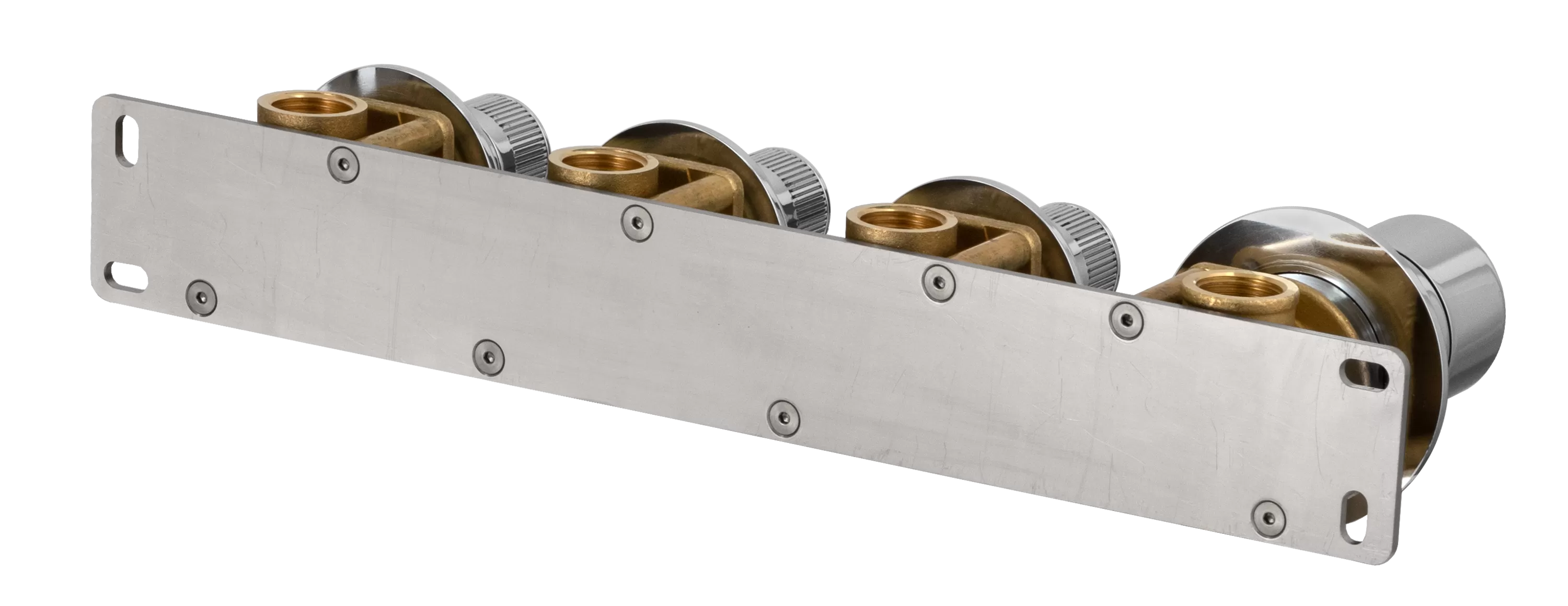 Смеситель для ванны/душа на 3 потока скрытый монтаж вертикально/горизонтально (скрытая часть в комплекте) x style no черный матовый remer