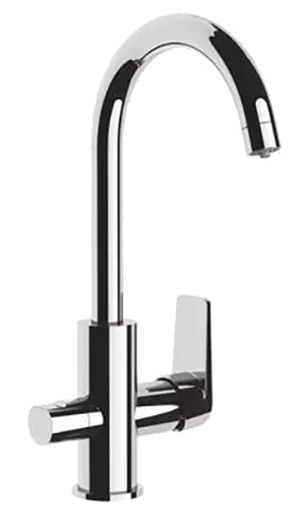 Смеситель для кухни с возможностью подключения фильтра для воды dream cr хром remer