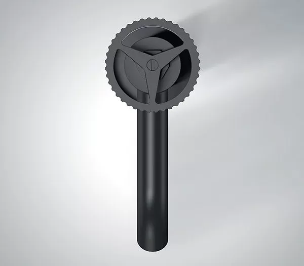 Смеситель для раковины с донным клапаном chrono no черный матовый remer