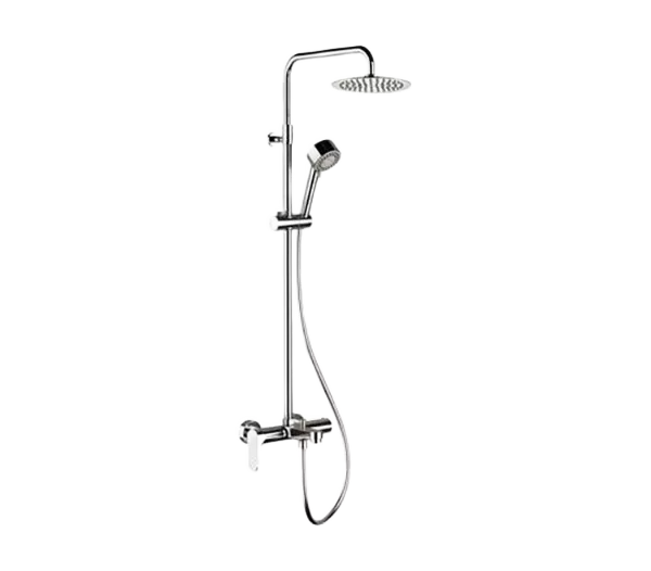 Душевая система для ванны верхний душ круглый 20см class line cr хром remer