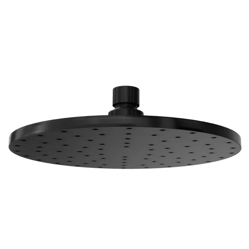 Верхний душ 20 см с шарнирным соединением Remer 359MM20GMX, оружейная сталь PVD