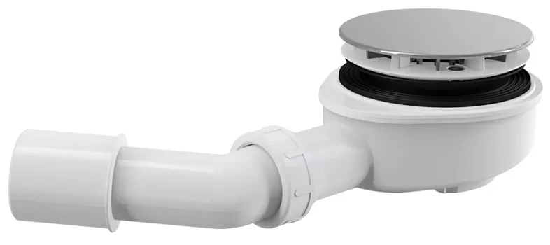 Сифон A 491CR заниженный для душевого поддона