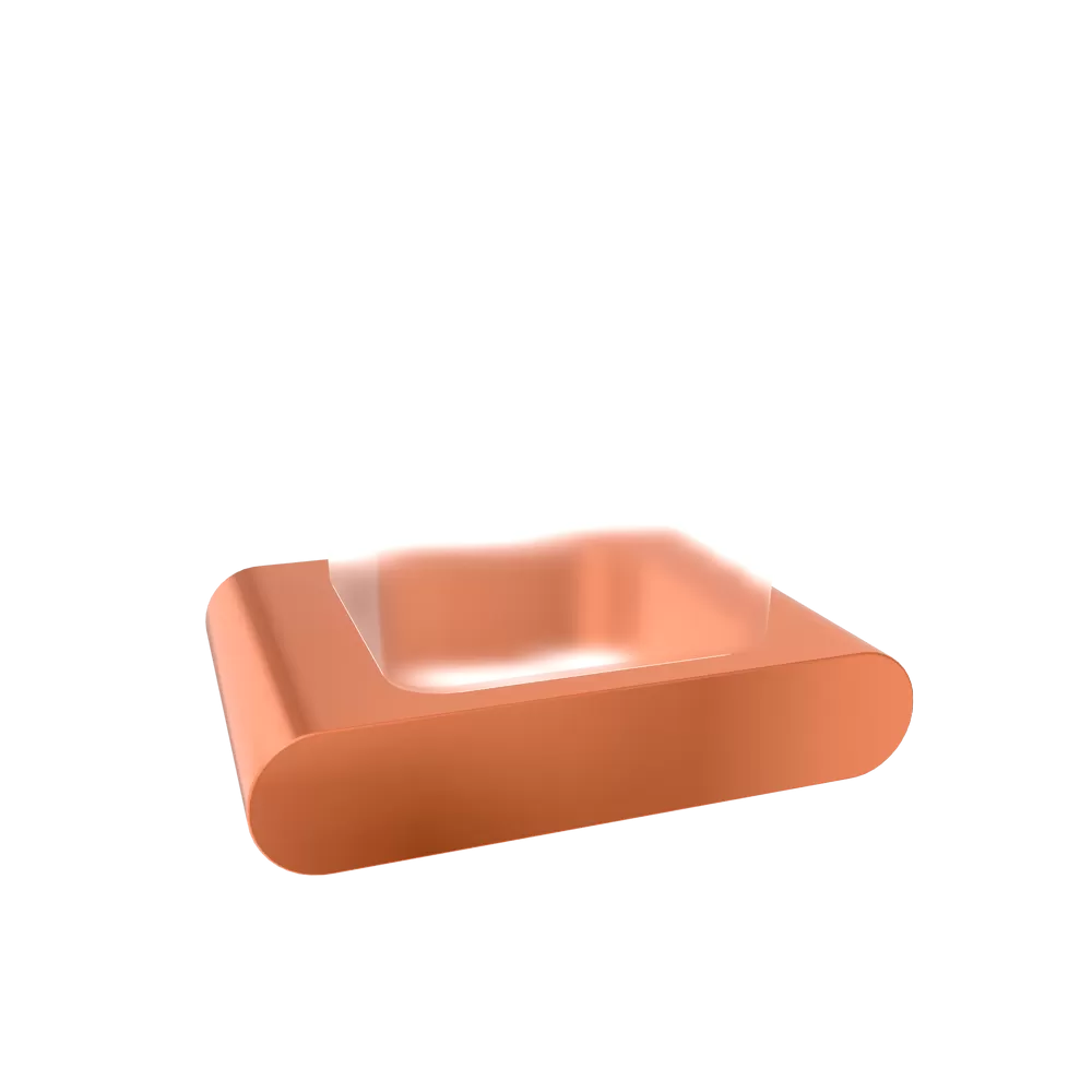 Стакан Remer Lounge LN15RP, медь брашированная