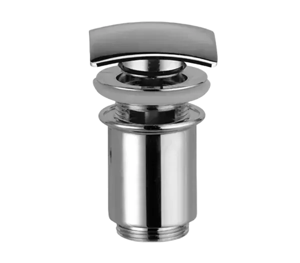 Донный клапан click-clack с переливом 1 1/4" cr хром remer