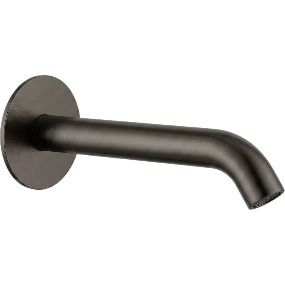 Излив настенный 19 см Remer X Style 91XL70GM, оружейная сталь PVD
