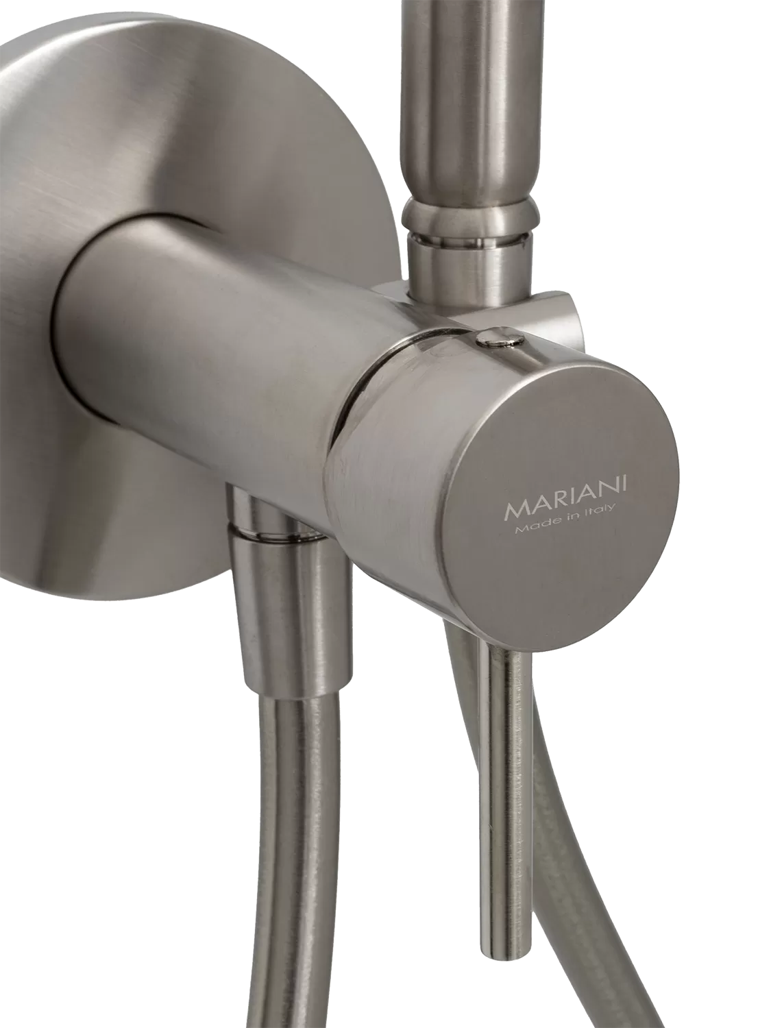 Гигиенический душ со смесителем Mariani Next B16185NXW, нержавеющая сталь