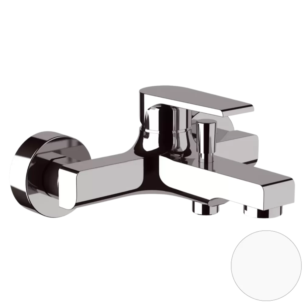 Смеситель для ванны Mariani Artic B37212AT00, белый матовый
