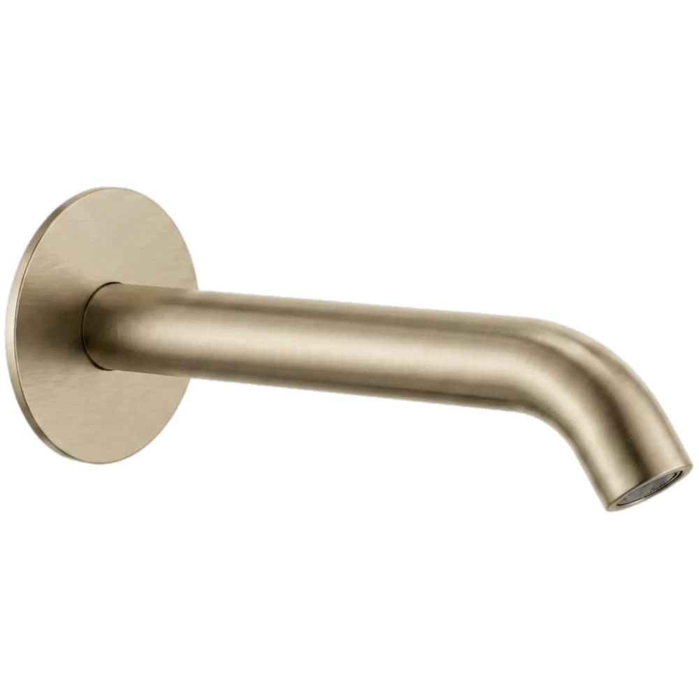Излив настенный 19 см Remer X Style 91XL70NZ, никель брашированный PVD