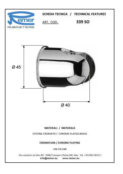 Держатель настенный для душевой лейки cr хром remer