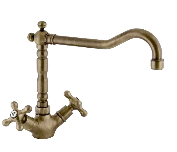 Смеситель для кухни liberty vo латунь состаренная remer