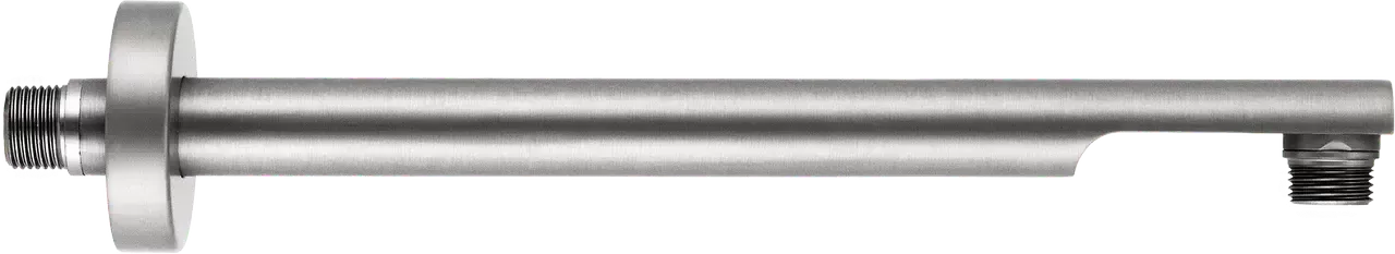 Отвод для душа настенный 30см xv никелированная сталь remer